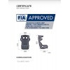 OMP HTE-R XL - Head Restraint - FIA Fiberglass Seat OMP HTE-R XL - Head Restraint - FIA Fiberglass Seat