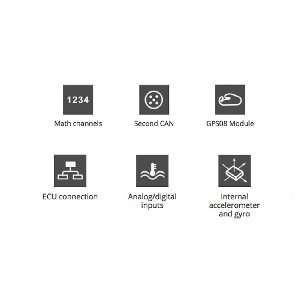 AIM Dash Logger - MXP Color TFT Dash Logger For Motorsports