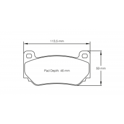Pagid U4349 Brake Pads