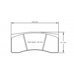 Pagid U1616 Brake Pads