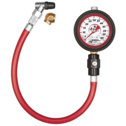 Longacre Liquid Filled 2.5inch Analog Tire Gauge 0-60psi