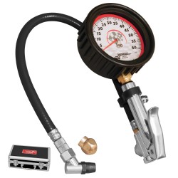 Longacre Magnum 3.5inch Quick Fill Tire Gauge 0-60psi