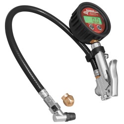 Longacre Quick Fill 2.5" Digital Tire Gauge 0-60psi