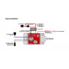 Cartek Isolator - Battery Isolator GT and Electronic Kill Switch CK-BG-06-R Red External Button