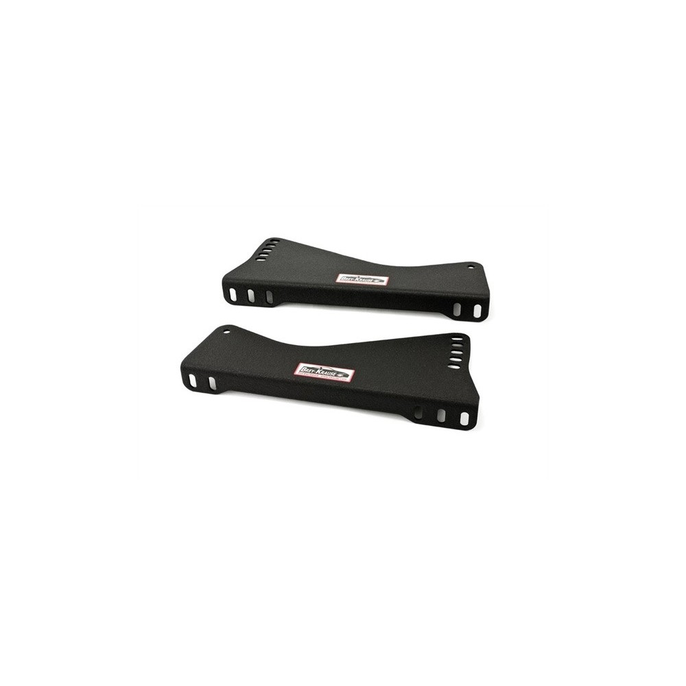 Brey Krause Side Mount Brackets for OMP HTE XL,Sparco EVO2 US/CORSA for 16" Width Sliders