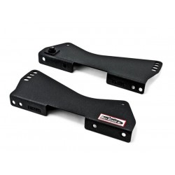 Brey Krause Side Mounts-Brackets for Sparco EVO II for Manual 996 Sliders - 911,Boxster,Cayman (99'+) - Driver/Pass side