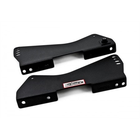 Brey Krause Side Mount Brackets for Sparco EVO II for Manual 996 Sliders - 911,Boxster,Cayman (99'+) - Passenger side