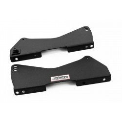 Brey Krause Side Mount Brackets - Recaro Pole Position, Profi XL, Sparco EVO II - Manual Porsche 996 Sliders
