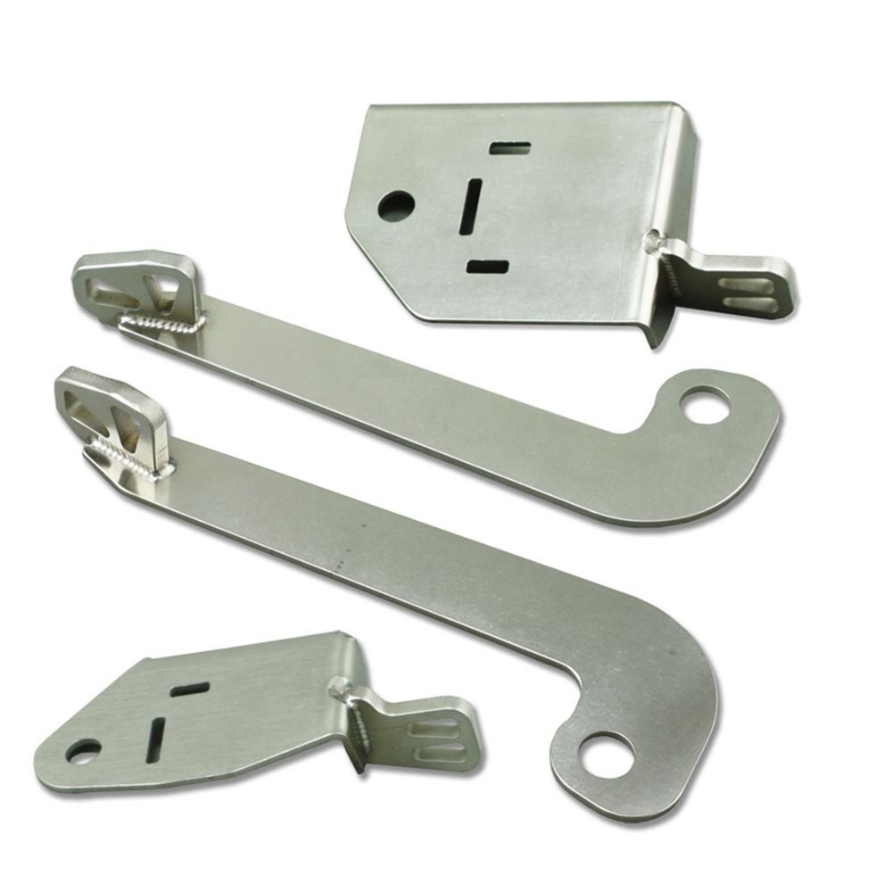 Brey Krause Lap Belt Mount Kit - Chevy Corvette C5 '97-'04 Inside and Outside Points