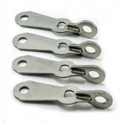 Brey Krause Lap Belt Mount Kit - Chevy Corvette C6 '05-'13 Short Mounts