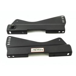 Brey Krause Side Mount Brackets for OMP HTE seats for Manual OEM Porsche 986/996 Sliders - Both Sides