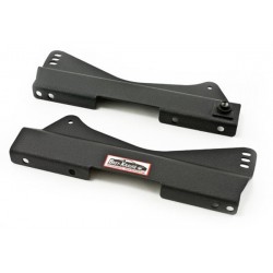 Brey Krause Side Mount Brackets for Recaro Profi SPG/SPA & HANS Pro Racer for OEM 996/986 Sliders - Passenger Side