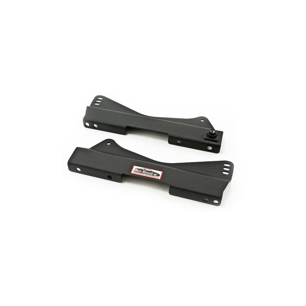 Brey Krause Side Mount Brackets for Recaro Profi SPG/SPA & HANS Pro Racer for OEM 996/986 Sliders - Passenger Side