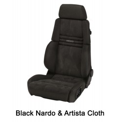 Recaro Orthoped - Comfort Street Seat - Black Nardo-Black Artista