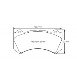 Pagid U8081 Brake Pads