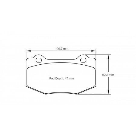 Pagid U8208 Brake Pads