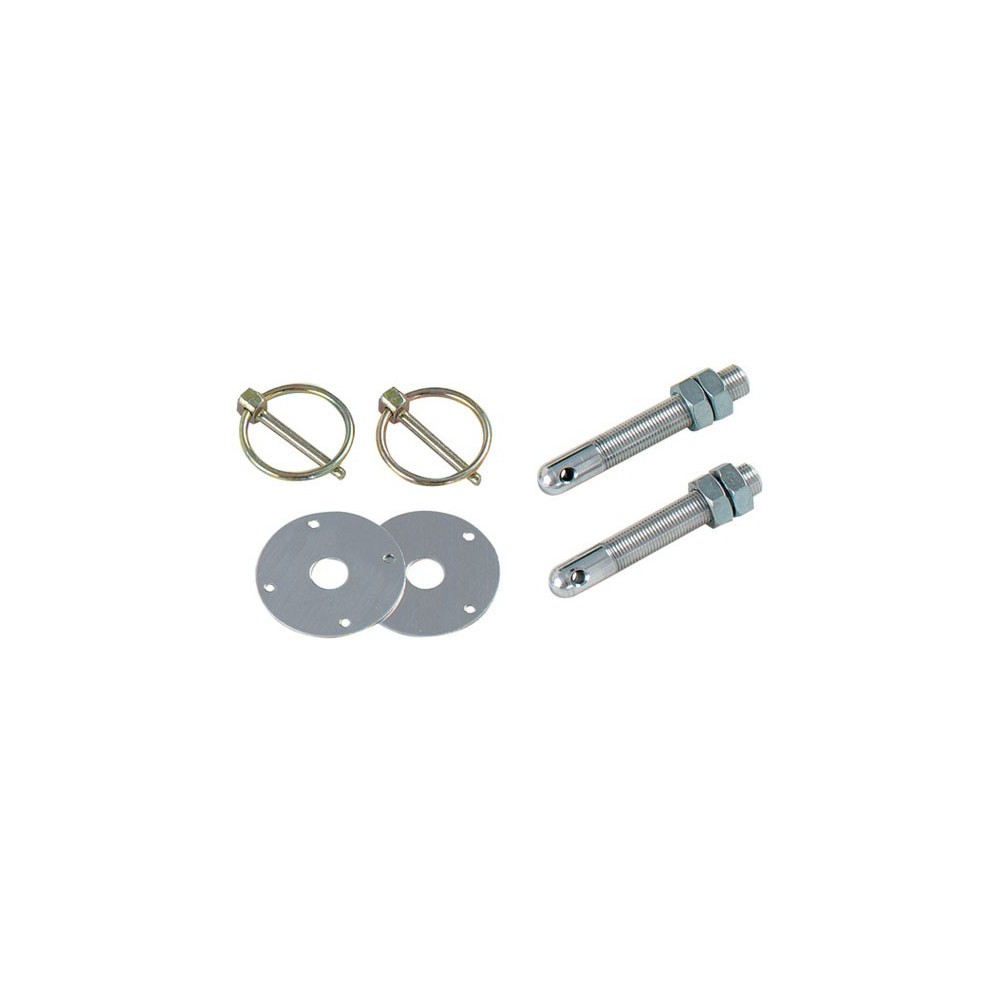 Longacre Steel Hood Pin Kit