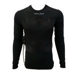 Chill Out Pro Touring Sport Series Long Sleeve SFI Shirt - BLACK