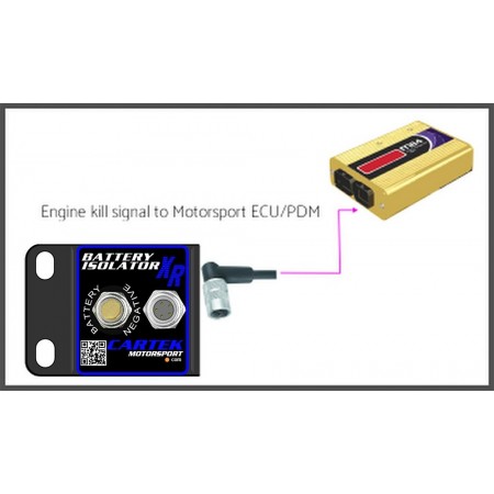 Cartek Isolator - Battery Isolator XR and Electronic Kill Switch CK-BR-08-B Cartek Isolator - Battery Isolator XR and Electronic Kill Switch CK-BR-08-B