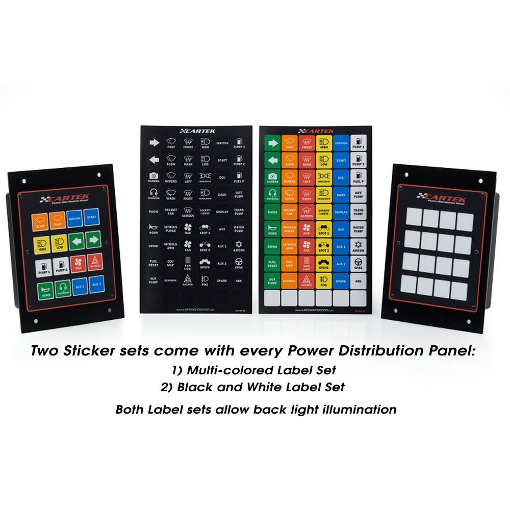 Cartek Power Distribution Panel - 16 Channel