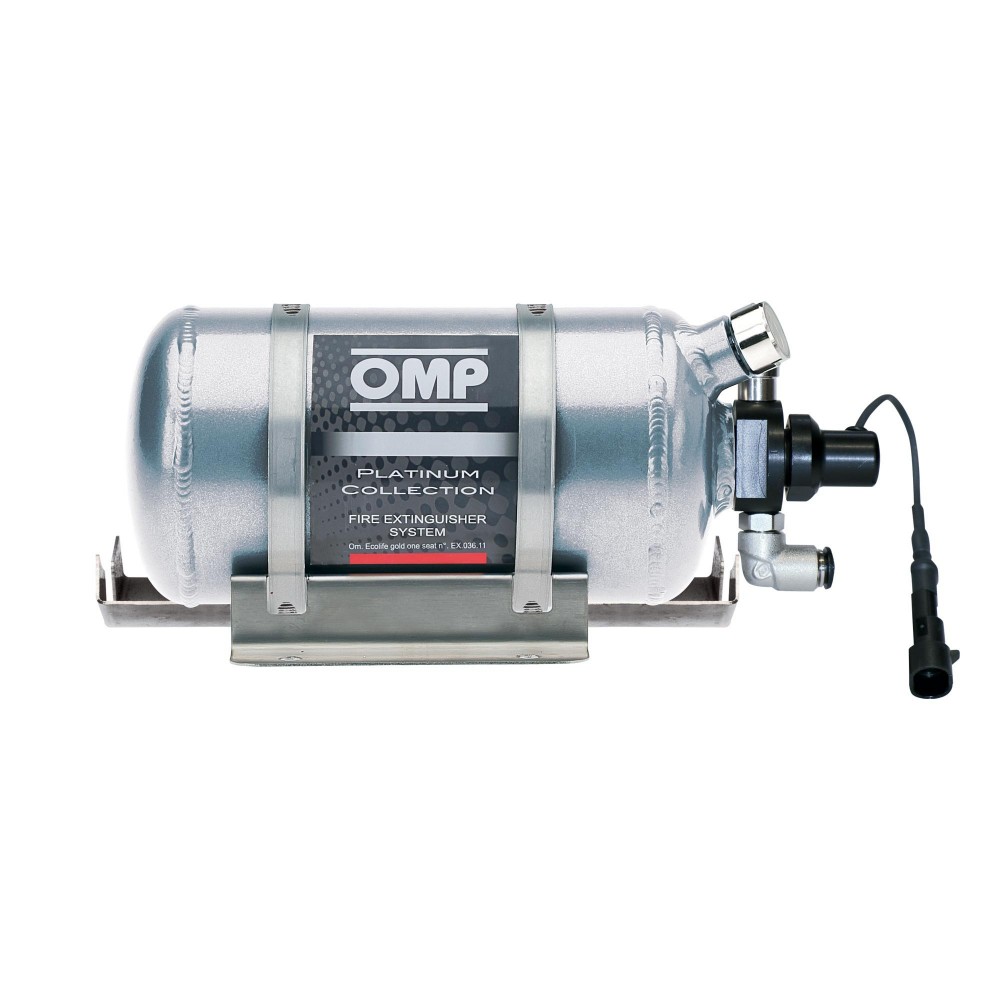 OMP Fire Extinguisher Spare Bottle .9L Platinum Collection