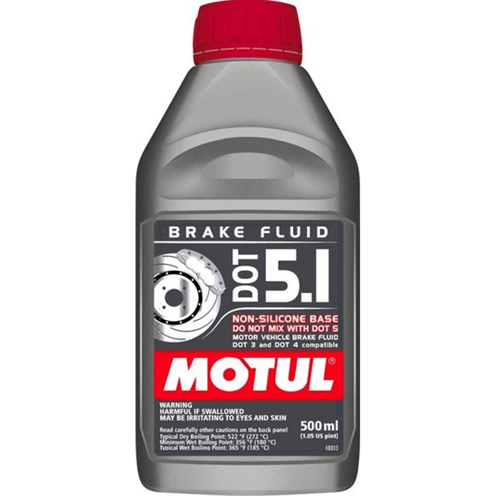 Motul Brake Fluid - DOT 5.1 Brake Fluid (500mL)