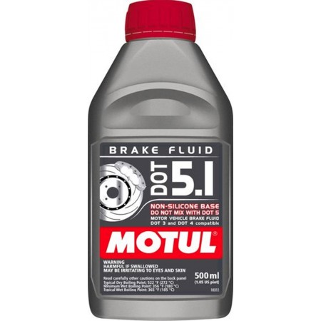 Motul Brake Fluid - DOT 5.1 Brake Fluid (500mL)