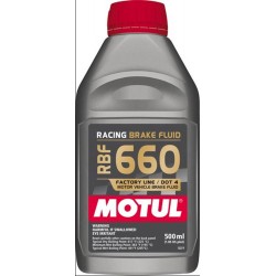 Motul Brake Fluid - 660 Racing DOT 4 Brake Fluid (500mL)
