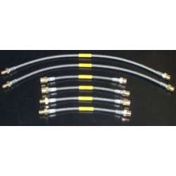 Precise Lines Stainless Steel Brake Hose Kit - BMW 92-99 E36, M3