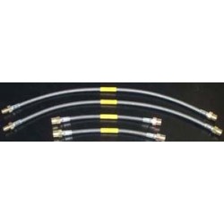 Precise Lines Stainless Steel Brake Hose Kit Vinyl Coated - 993 1995 - on