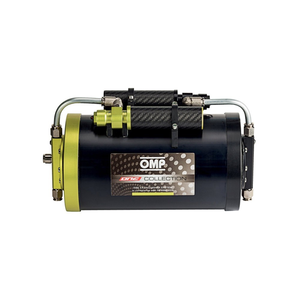 OMP Dual Chamber Compact Ultralight fire Suppression System FIA 8865-2015