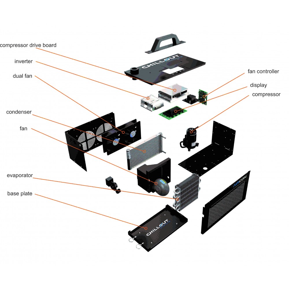 Chill Out Chillout AirCon Helmet Cooler