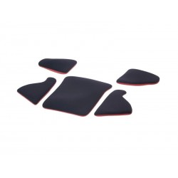 Recaro Pad Kit for P1300GT for Large Drivers - Red