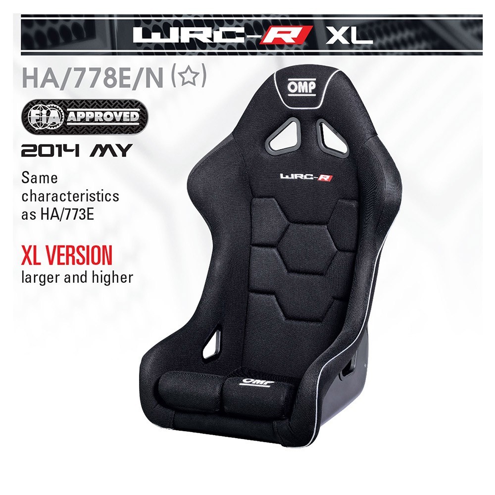 OMP WRC XL - FIA Fiberglass Race Seat