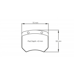 Pagid U1363 Brake Pads