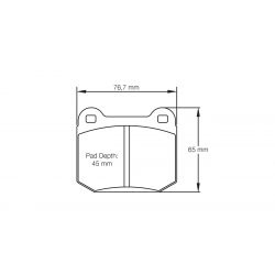 Pagid U1587 Brake Pads