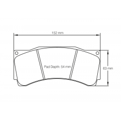 Pagid U1904 Brake Pads