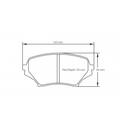 Pagid U8082 Brake Pads