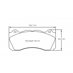 Pagid U8203 Brake Pads