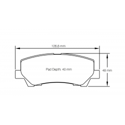 Pagid U8204 Brake Pads