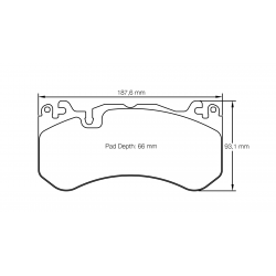 Pagid U8238 Brake Pads