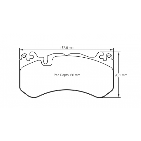 Pagid U8238 Brake Pads
