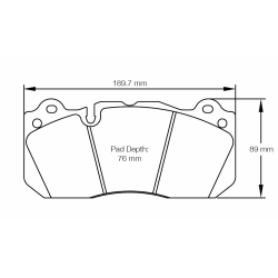 Pagid U8239 Brake Pads
