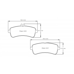 Pagid U8246 Brake Pads