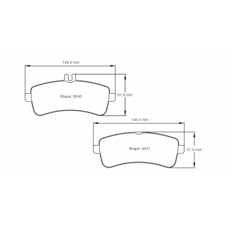 Pagid U8246 Brake Pads
