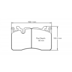 Pagid U8269 Brake Pads