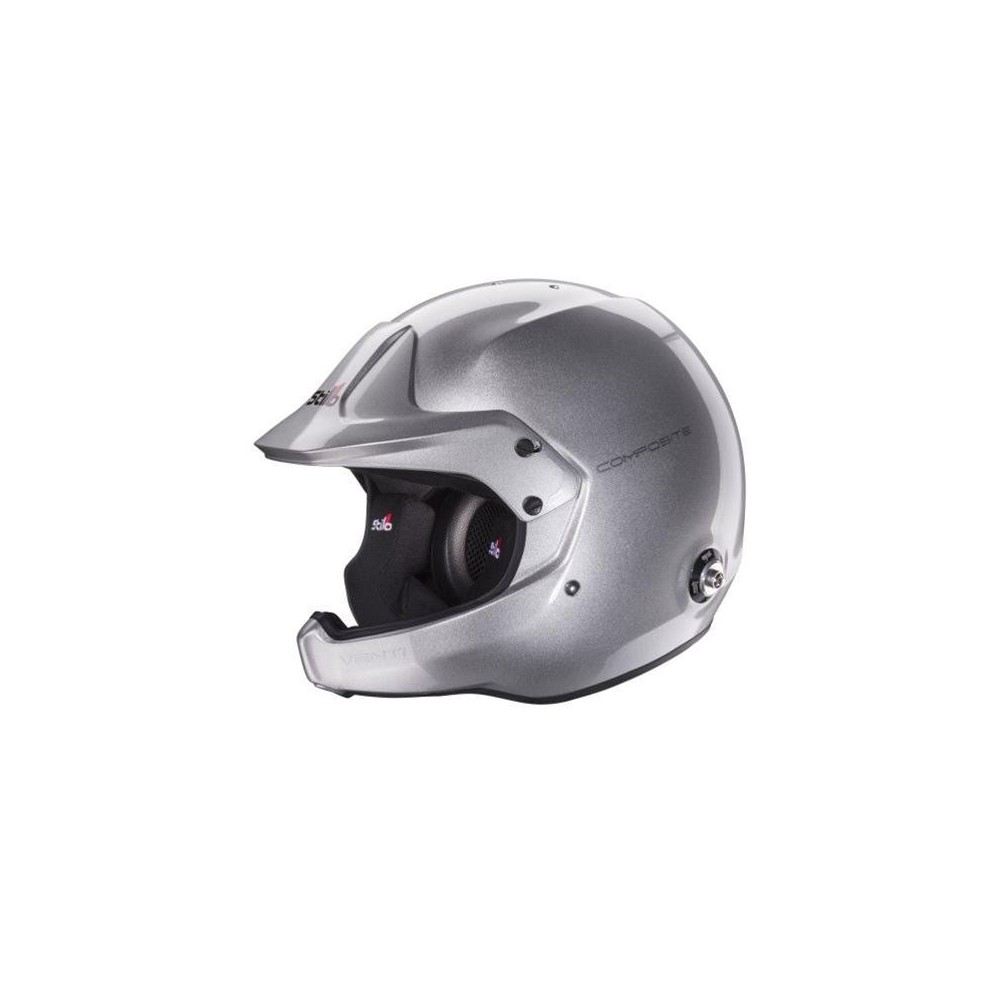 Stilo WRC Venti Range FIA8859-SA2020 Composite Rally Helmet Silver