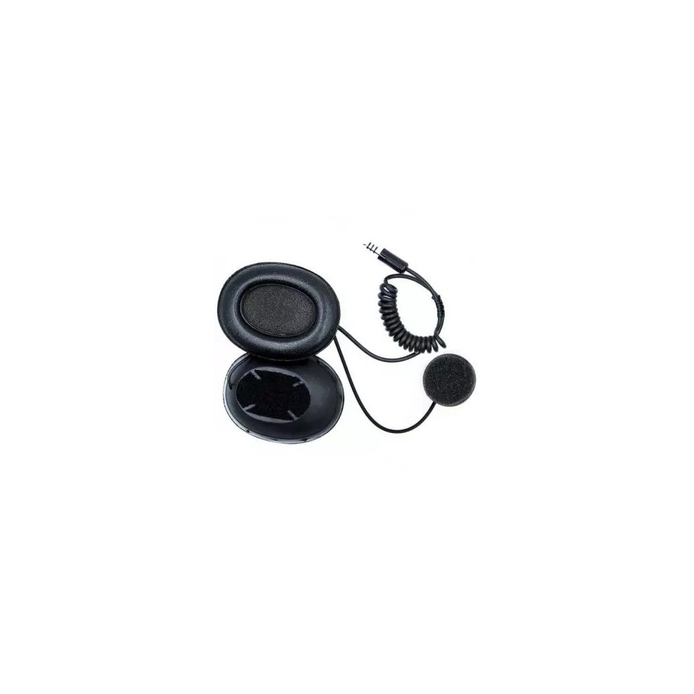 Zero Noise Radio Helmet Kit For Full Face Helmet W/ EARCUPS