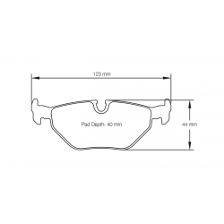 Pagid U1285 Brake Pads