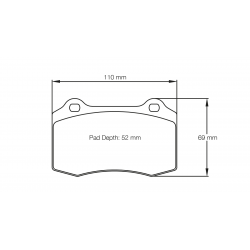 Pagid U1408 Brake Pads
